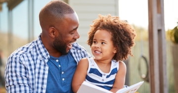 dad and daughter