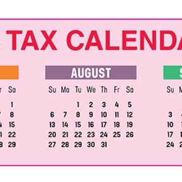 2023 Q3 tax calendar: Key deadlines for businesses and other employers