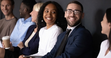 people smiling