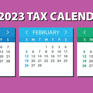 2023 Q1 tax calendar: Key deadlines for businesses and other employers