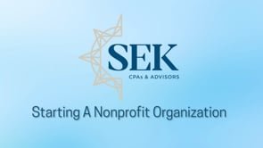 Starting a Nonprofit Organization