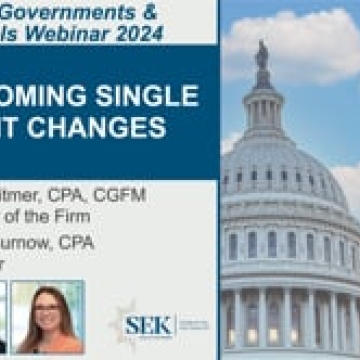 Upcoming Single Audit Changes