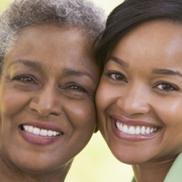 mother and daughter