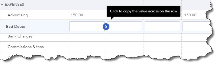 Examples of small business expenses in Quickbooks