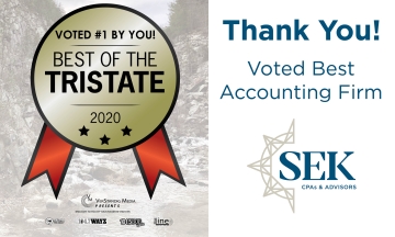 SEK Named Best Accounting Firm in the Tristate