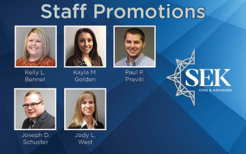 Staff Promotions