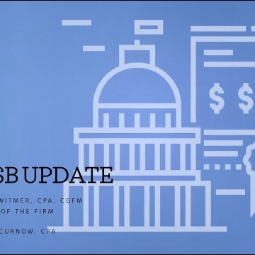 GASB Update - July 21, 2021