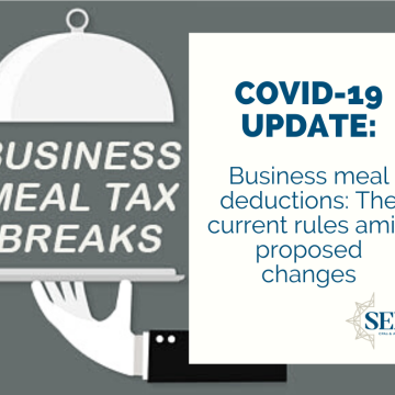 Business meal deductions: The current rules amid proposed changes