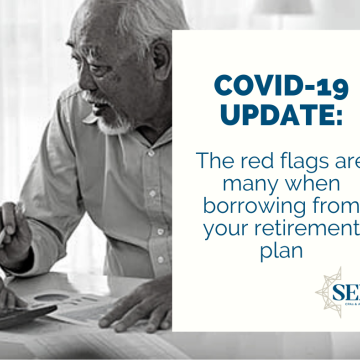 The red flags are many when borrowing from your retirement plan